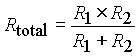 product over sum formula