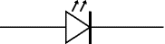 LED circuit symbol