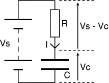 capacitor charging