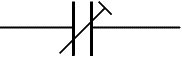 trimmer capacitor symbol