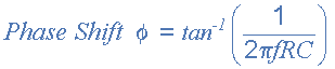 High Pass Filter Phase Angle